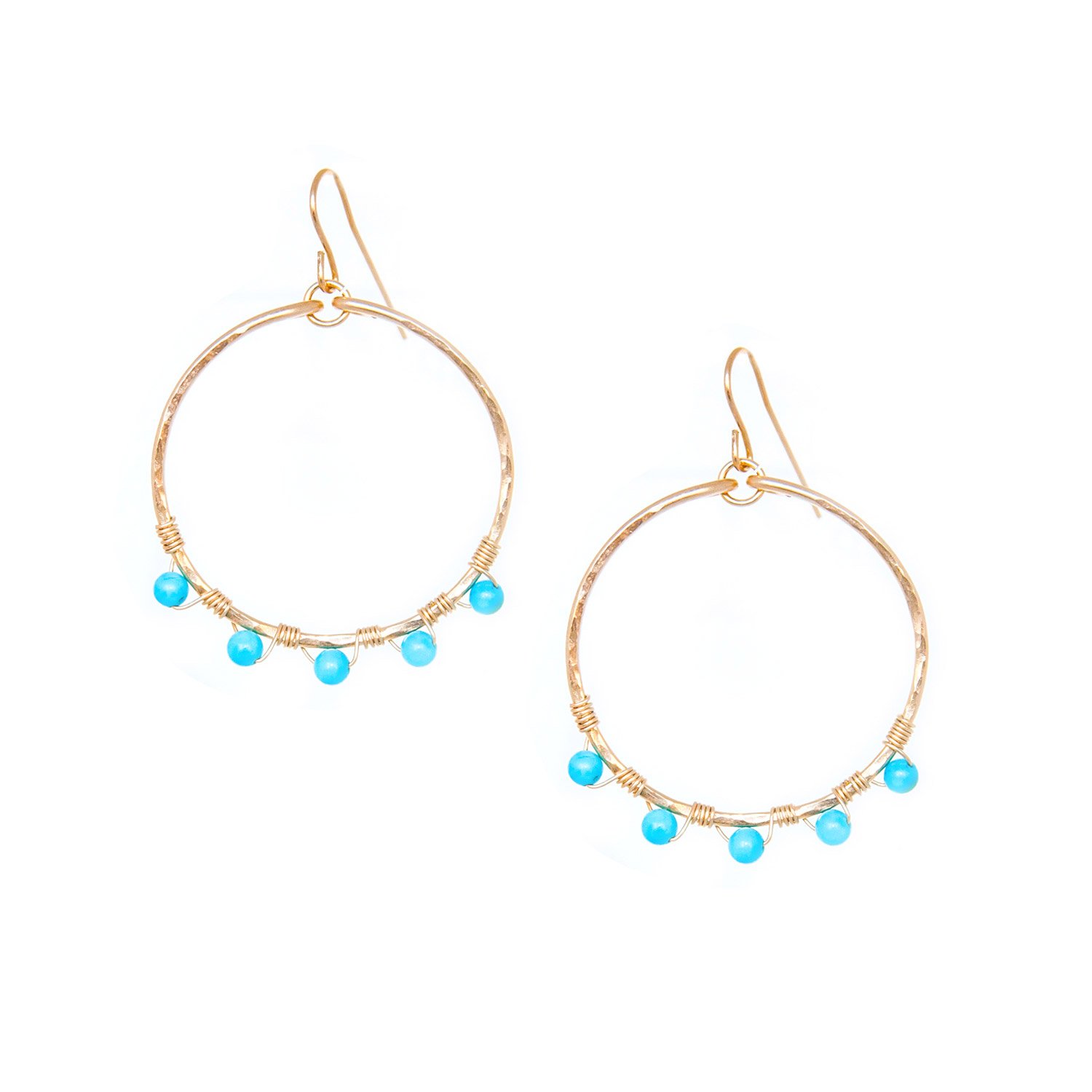 Turquoise Burst Loop