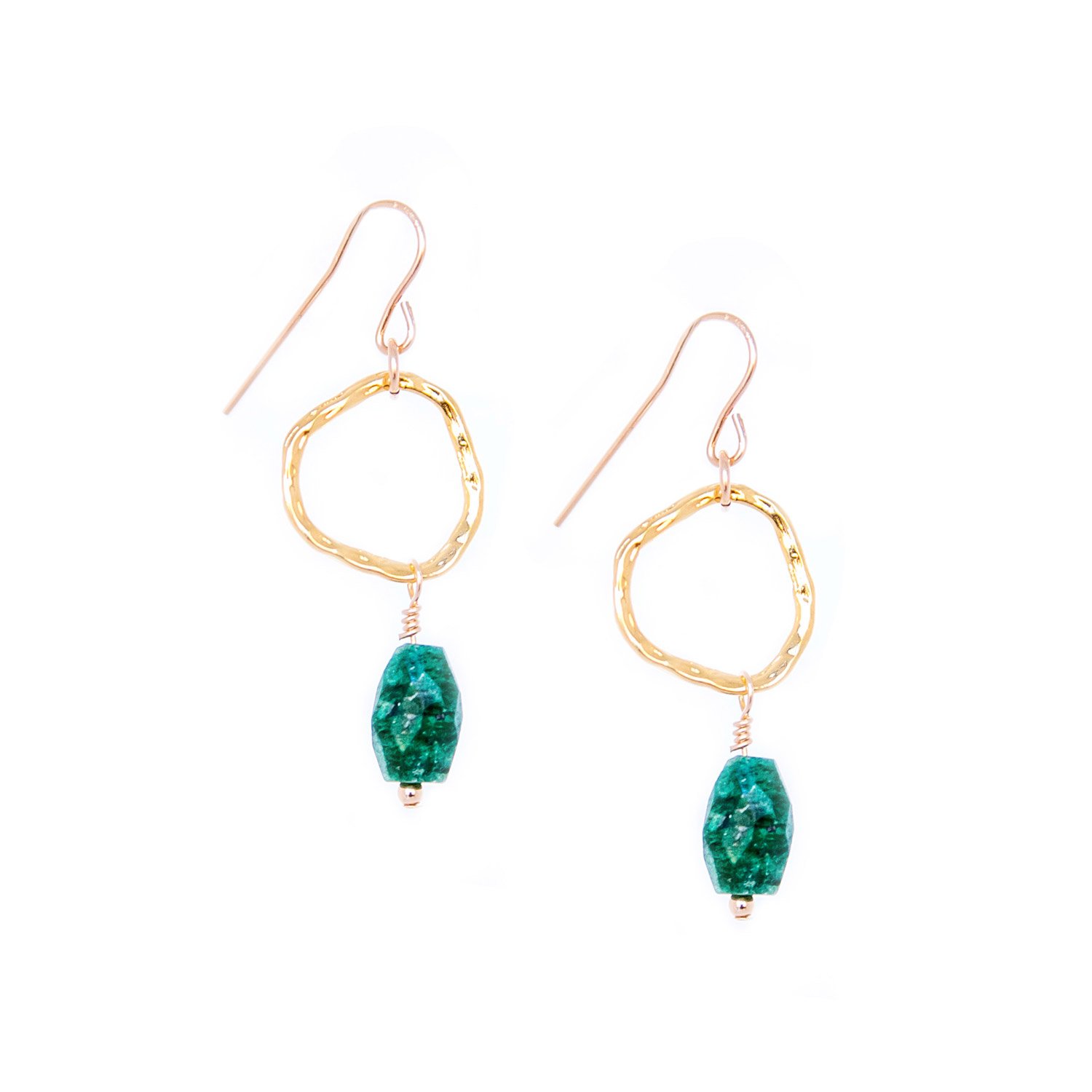 Green Amazonite Organic Loop